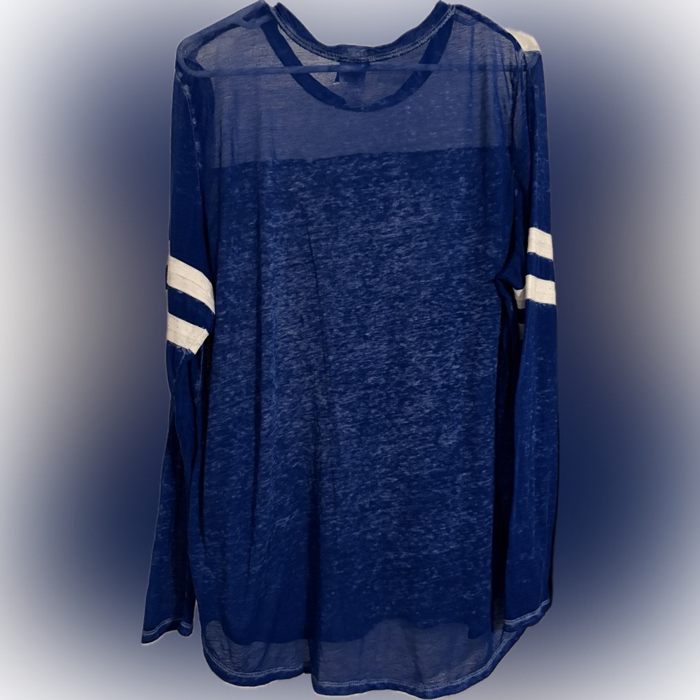 DC Comics Women's Batman & Superman Long Sleeve Tees (Sheer) - Size XXL - Picture 5 of 10